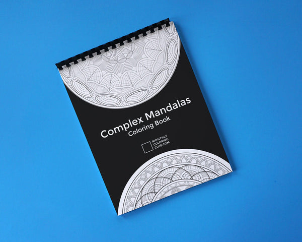 Complex Mandala Coloring Book - Relax Pack (Card Stock)