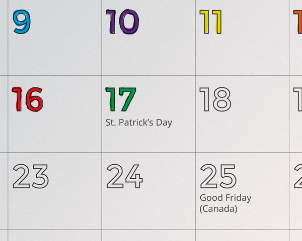 2016 Coloring Calendar : Cities (Card Stock)